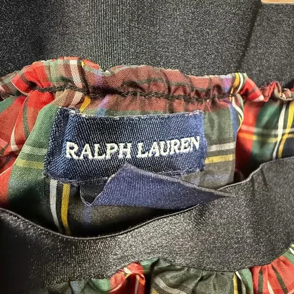 Plaid Ruffle Skirt - Red and Black - Picture 6 of 6